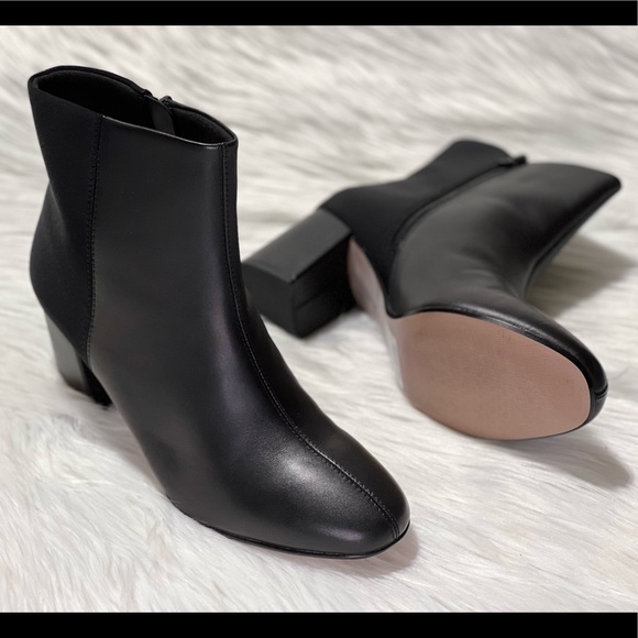 NIB Clarks Chartli Valley Black Suede Ankle Boots Booties - Picture 9 of 16